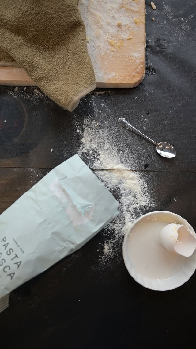 Preparing pasta