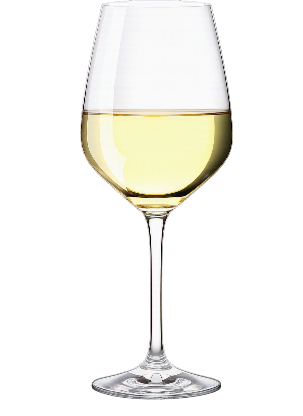 A glass of white wine